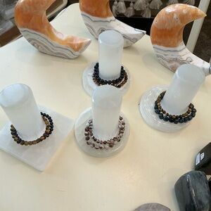 ✨ Selenite Charging Plates – Round & Square ✨